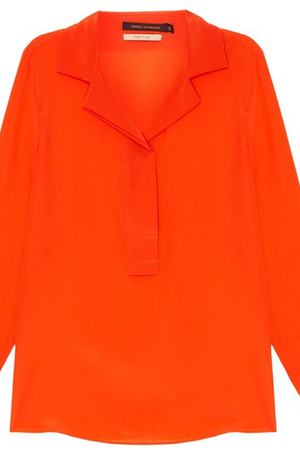 Оранжевая блузка из шелка Adolfo Dominguez 206178020 вариант 2
