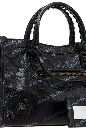 Черная кожаная сумка Classic City S Balenciaga 39779628