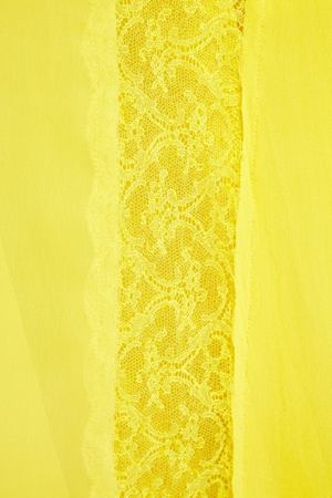 Желтое шелковое платье с кружевом Balenciaga 39779606 вариант 2