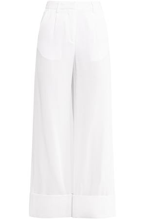 Широкие белые брюки MM6 Maison Margiela 144379785 вариант 3 купить с доставкой