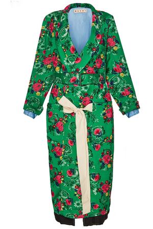 Жаккардовое пальто с цветами Marni 29479805 вариант 2 купить с доставкой