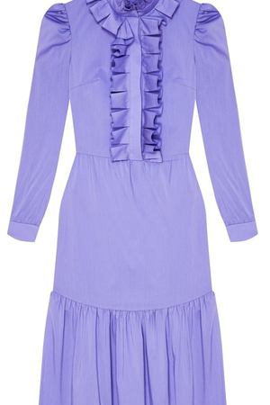 Фиолетовое платье с оборками Ли-Лу 167780082