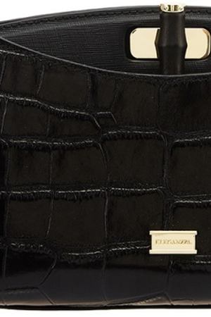 Черная кожаная сумка Eleganzza 222180439 купить с доставкой