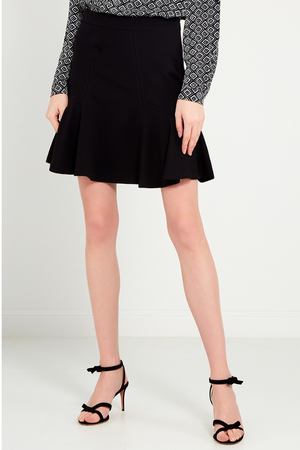 Черная юбка-годе Diane Von Furstenberg  11080979 купить с доставкой