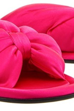 Розовые сандалии из шелка Balenciaga 39780656