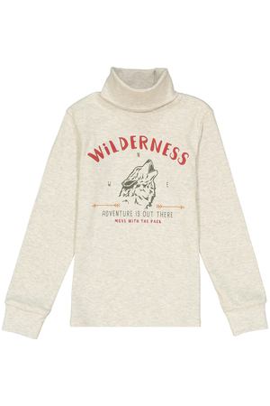 Пуловер тонкий с рисунком волк 3-12 лет La Redoute Collections 213141 купить с доставкой