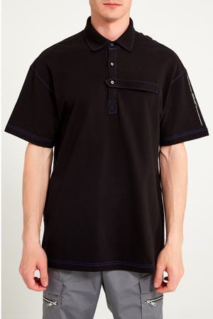 Черная рубашка-поло из хлопка 51Percent 212482584 купить с доставкой
