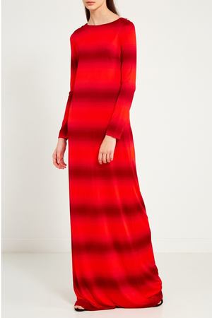 Красное платье-макси Chapurin 77882614 купить с доставкой