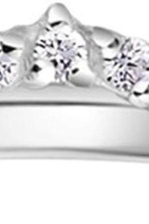 Серебряное кольцо с цирконами Moonka Studio 113082927 вариант 3 купить с доставкой
