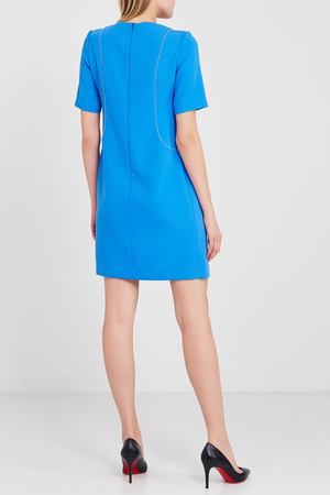 Голубое платье-футляр The Dress 257183248