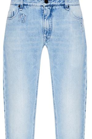 Голубые джинсы Fendi 163283685