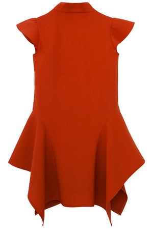 Красное платье с асимметричным подолом Lu Kids 197983808