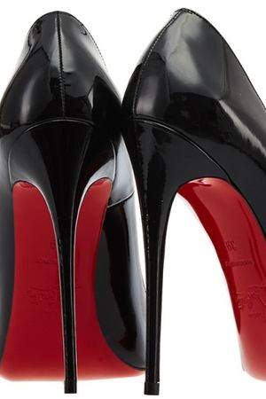 Черные лакированные туфли So Kate 120 Christian Louboutin 10683720 вариант 2 купить с доставкой