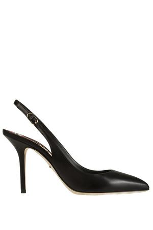 Черные кожаные туфли Dolce & Gabbana 59984041