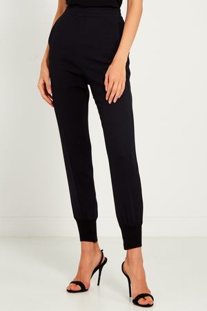 Черные брюки-джоггеры Stella McCartney 19383997 купить с доставкой