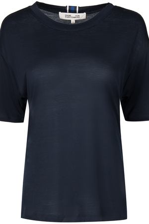 Асимметричная футболка Diane von Furstenberg Diane Von Furstenberg  11240dvf alexander navy Синий вариант 2