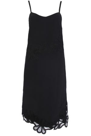 Шелковое платье с кружевом Victoria Beckham 21284682 купить с доставкой