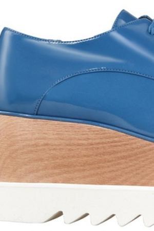 Голубые ботинки из эко-кожи Stella McCartney 19384985 вариант 4