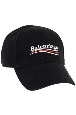 Черная хлопковая кепка Balenciaga 39784833