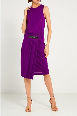 Фиолетовое платье с драпировкой ETRO 90784756 вариант 2