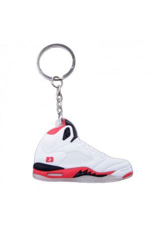 Брелок Nike AJ 5 Nike №18-AJ5-wht/red