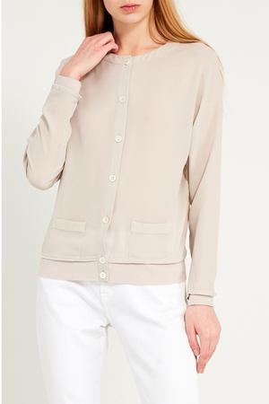 Шелковая блузка с карманами Nina Ricci 17585849