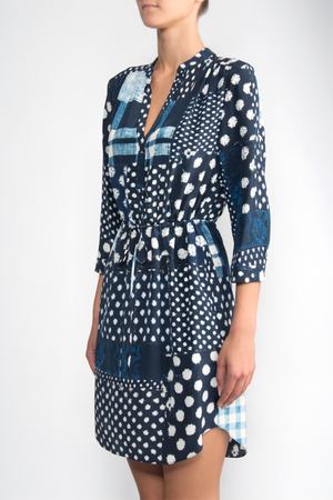 Платье-рубашка с принтом Diane Von Furstenberg  11086330 купить с доставкой