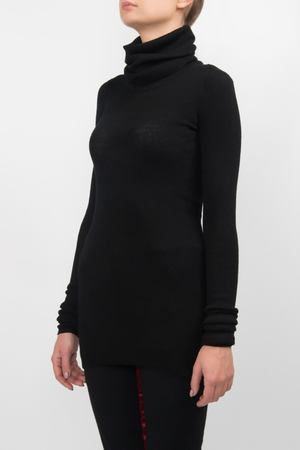 Удлиненный черный свитер Isabel Marant 14086486 купить с доставкой