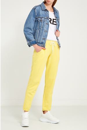 Желтые спортивные брюки Manouk 207286450