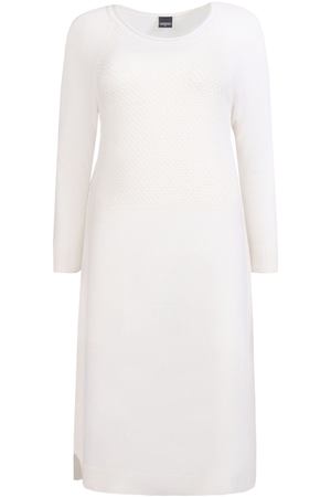Белое платье-миди Lorena Antoniazzi 213686708 вариант 3