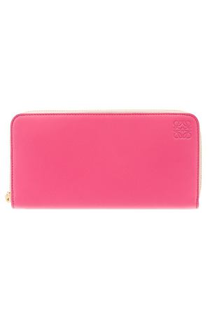Розовый кошелек на молнии Loewe 80686780 купить с доставкой
