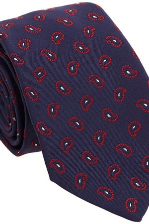 Шелковый галстук с узором пейсли Kiton 167187183 купить с доставкой