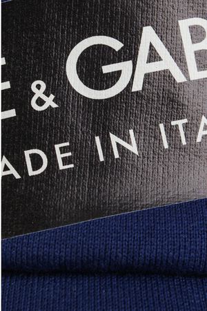 Темно-синяя бейсболка с логотипом Dolce & Gabbana Kids 120787377