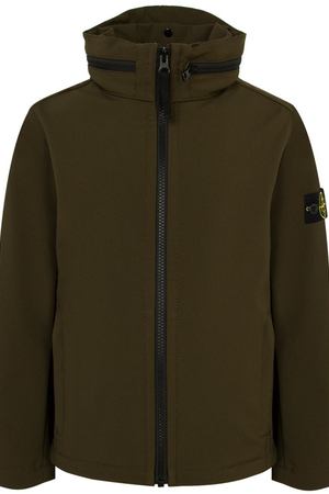 Куртка с логотипом Stone Island 132987403 купить с доставкой