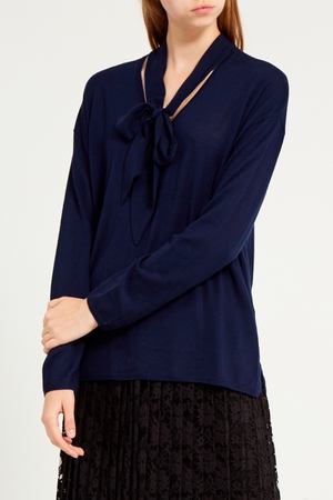 Синий пуловер с завязками Gerard Darel 239287871