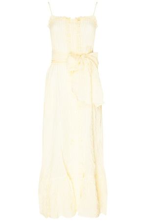 Желтое платье на бретелях Lisa Marie Fernandez  15988203 купить с доставкой