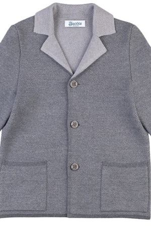 Серый пиджак из полушерстяного трикотажа Jacote 261888508