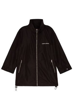 Черная куртка на молнии Mo&Co 99988073