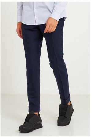 Синие прямые брюки Gucci 47088528