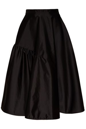 Черная юбка с драпировкой №21 3588246