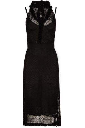 Черное кружевное платье Altuzarra 170488845