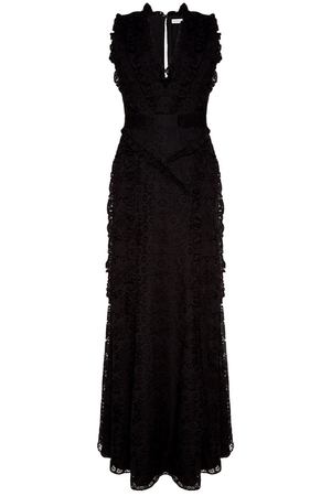 Черное платье-макси из кружева Altuzarra 170488851