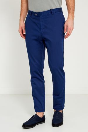 Синие хлопковые брюки IC Men 262489223 купить с доставкой