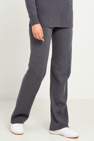 Прямые серые брюки Stella McCartney 19390216 купить с доставкой