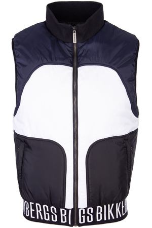 Утепленный жилет Dirk Bikkembergs CH04080T95914020 Белый, Черный вариант 3