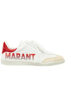Белые кроссовки с контрастными вставками Bryce Isabel Marant 14090288