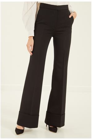 Черные брюки с подворотами Stella McCartney 19390806