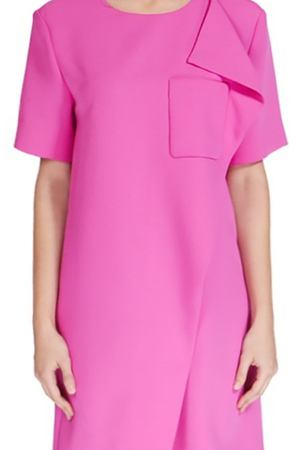 Розовое платье с оборкой Balenciaga 39791042