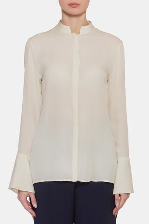 Белая блузка с воланами ETRO 90791130 купить с доставкой