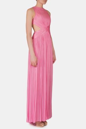 Длинное розовое платье Maria Lucia Hohan 160391320